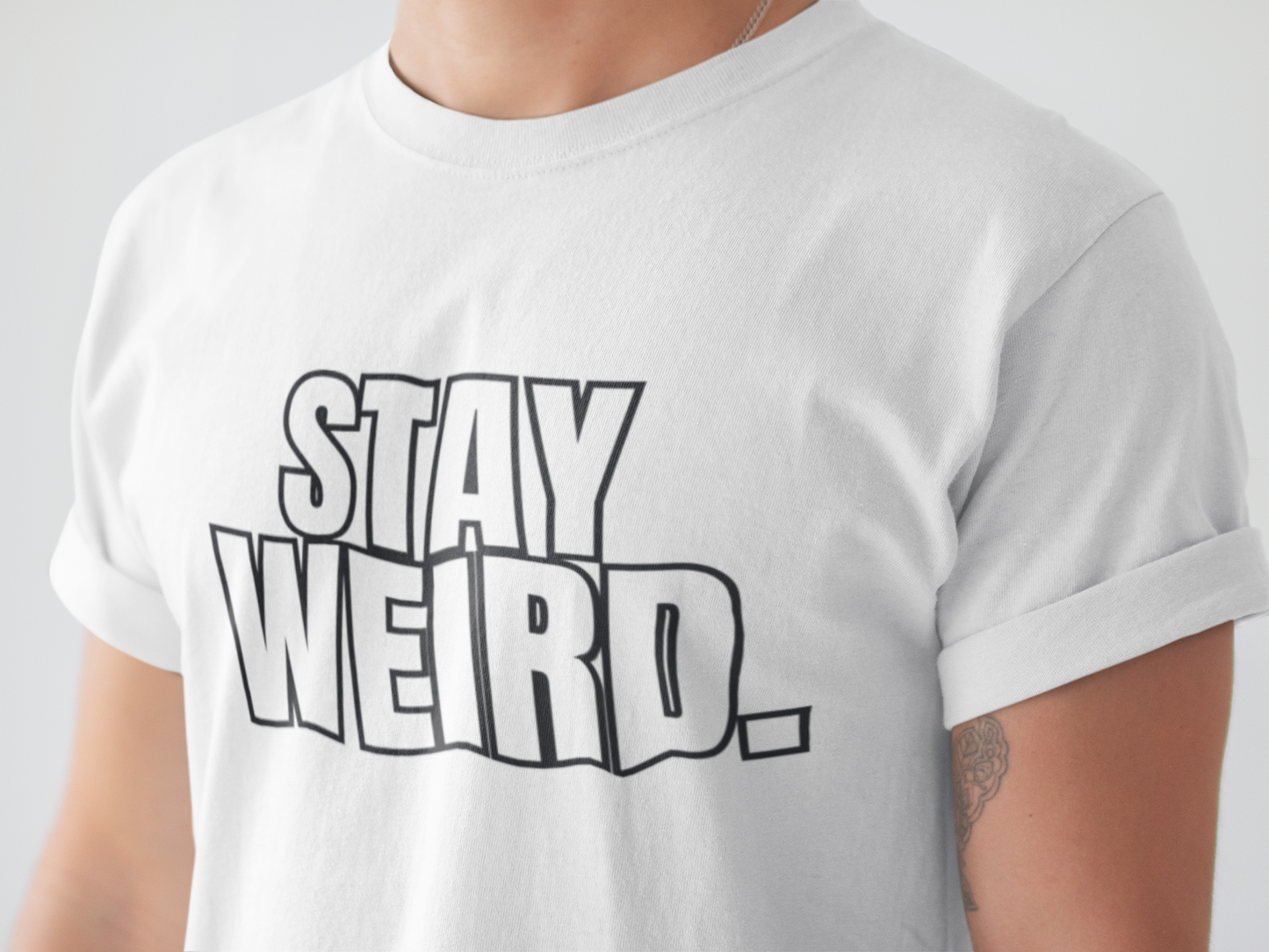 STAY WEIRD SVG | Cricut Cut File | Editable Canva Template