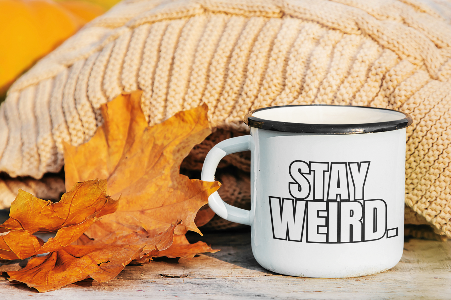 STAY WEIRD SVG | Cricut Cut File | Editable Canva Template