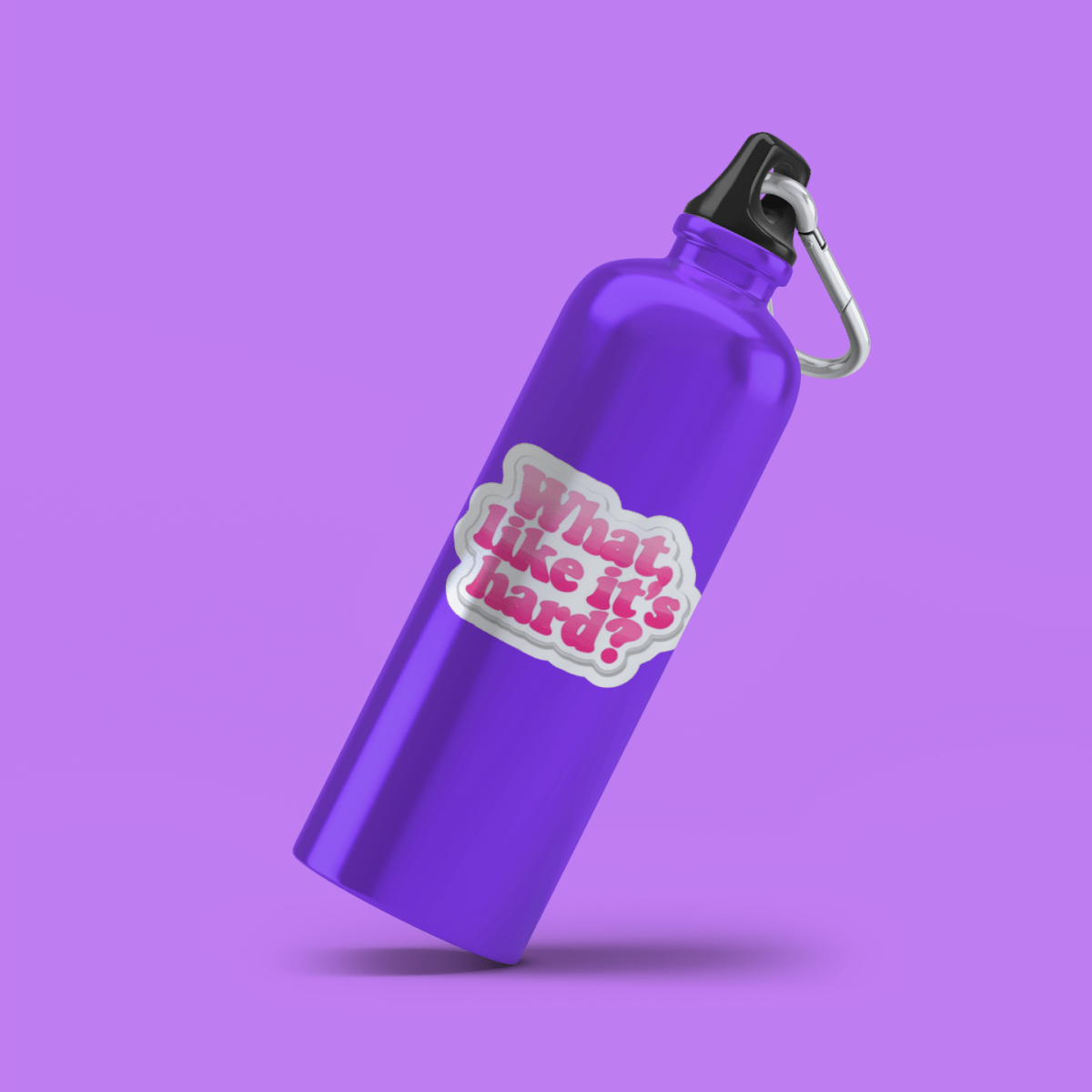 Funny SVG file "What, Like It's Hard?" Unfiltered Digital Goods